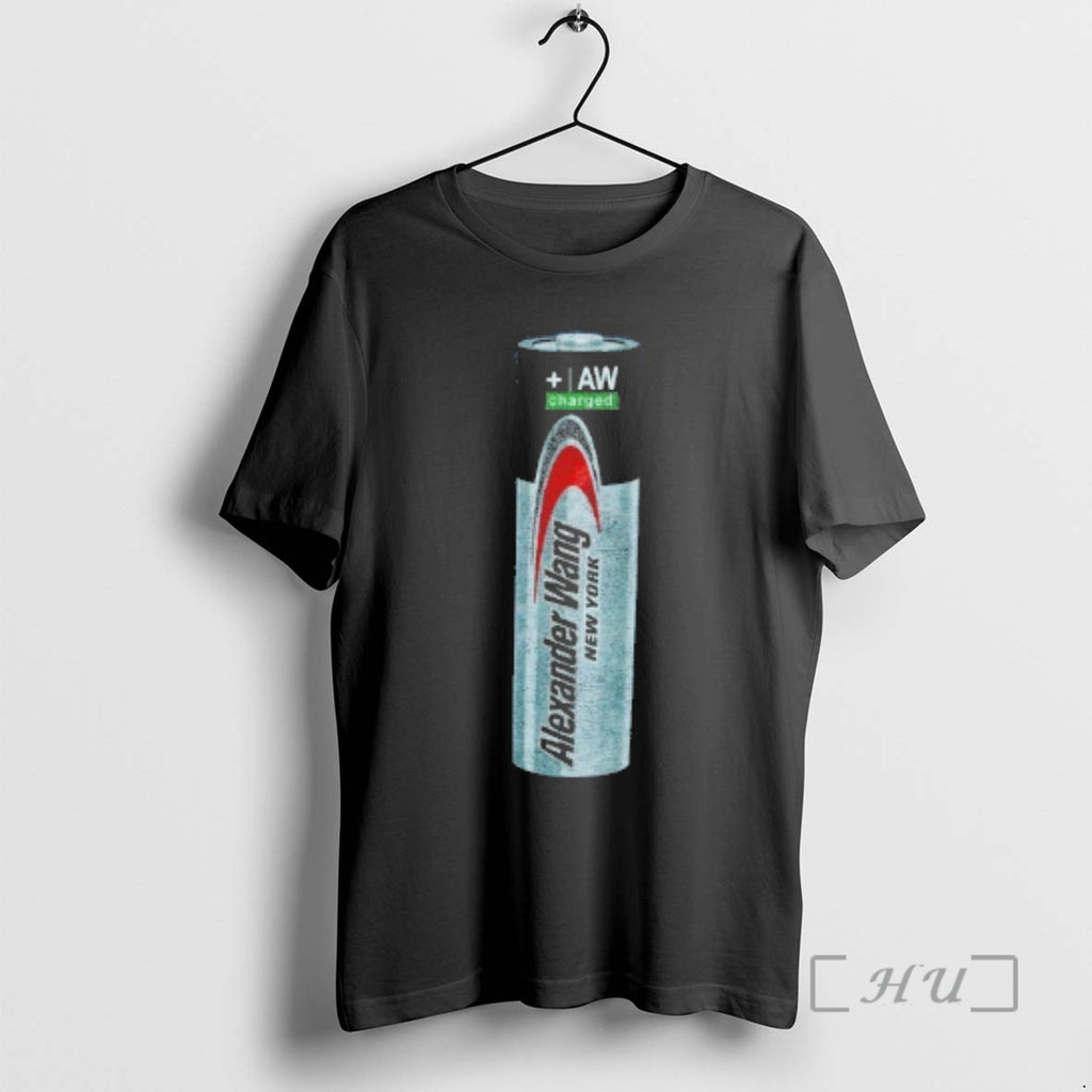 Officials Alexander Wang Black Battery Logo