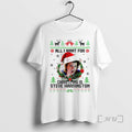 Officials All I Want For Christmas Is Steve Harrington Merry Xmas Premium T Shirts Sweater