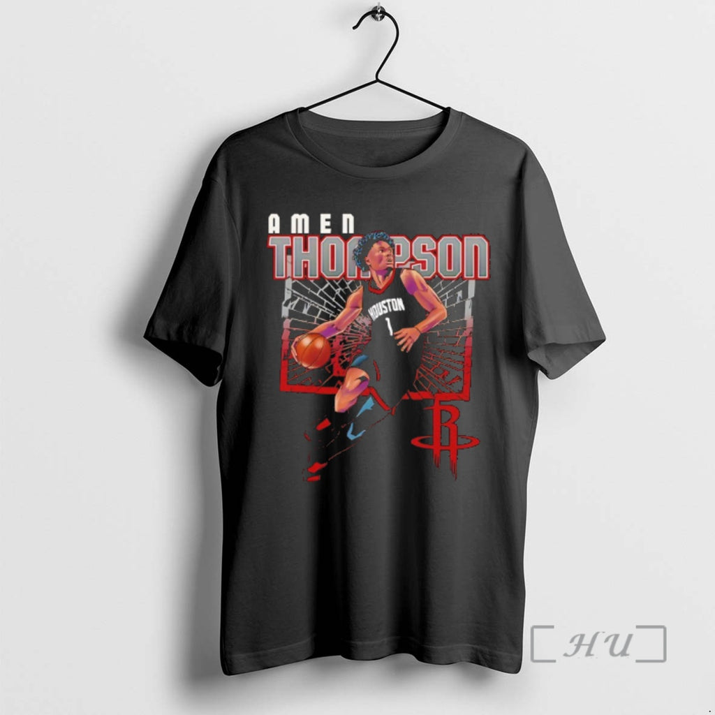 Officials Amen Thompson Houston Rockets Basketball Player Shattered