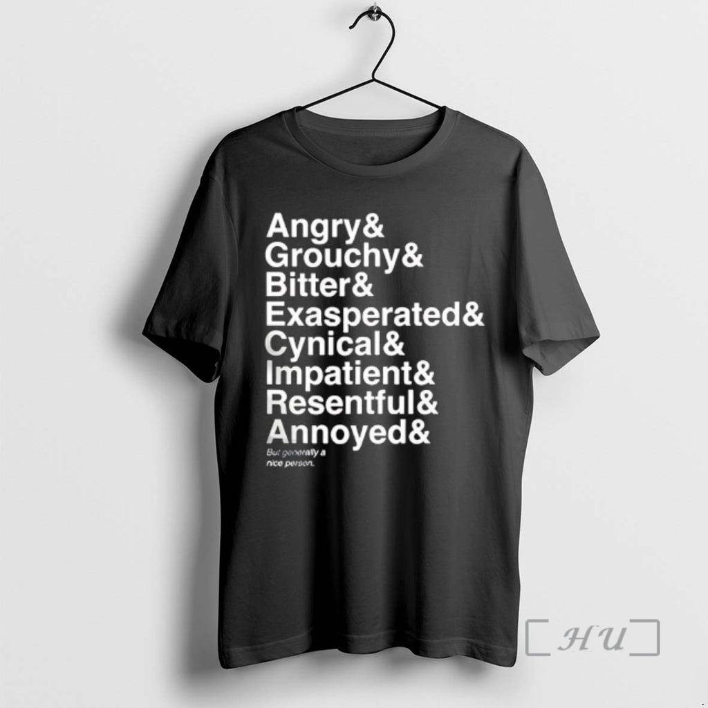 Officials Angry Grouchy Bitter Exasperated Cynical Impatient Resentful Annoyed But Generally Nice Person Premium