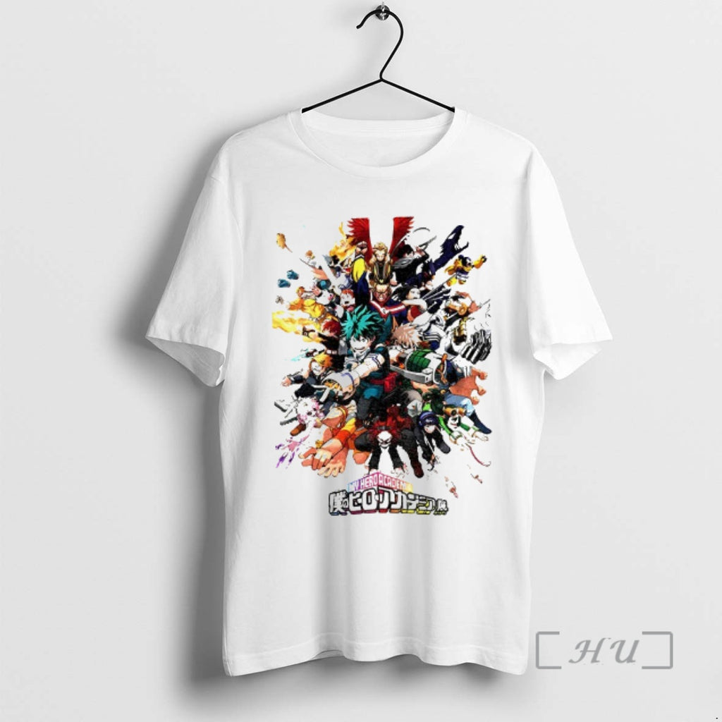 Officials Anime Character Collage Graphic My Hero Academia