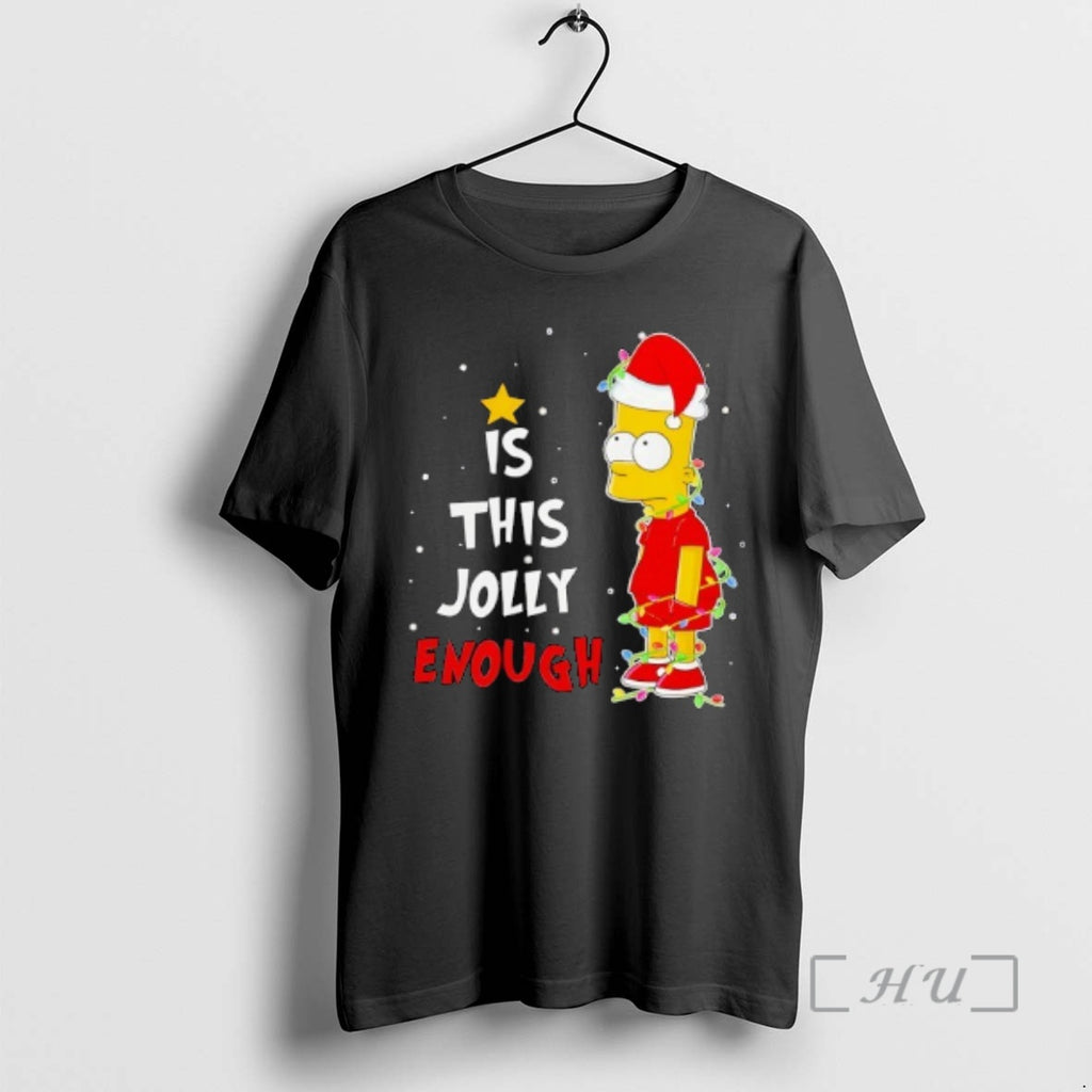 Officials Bart Simpson Christmas This Jolly