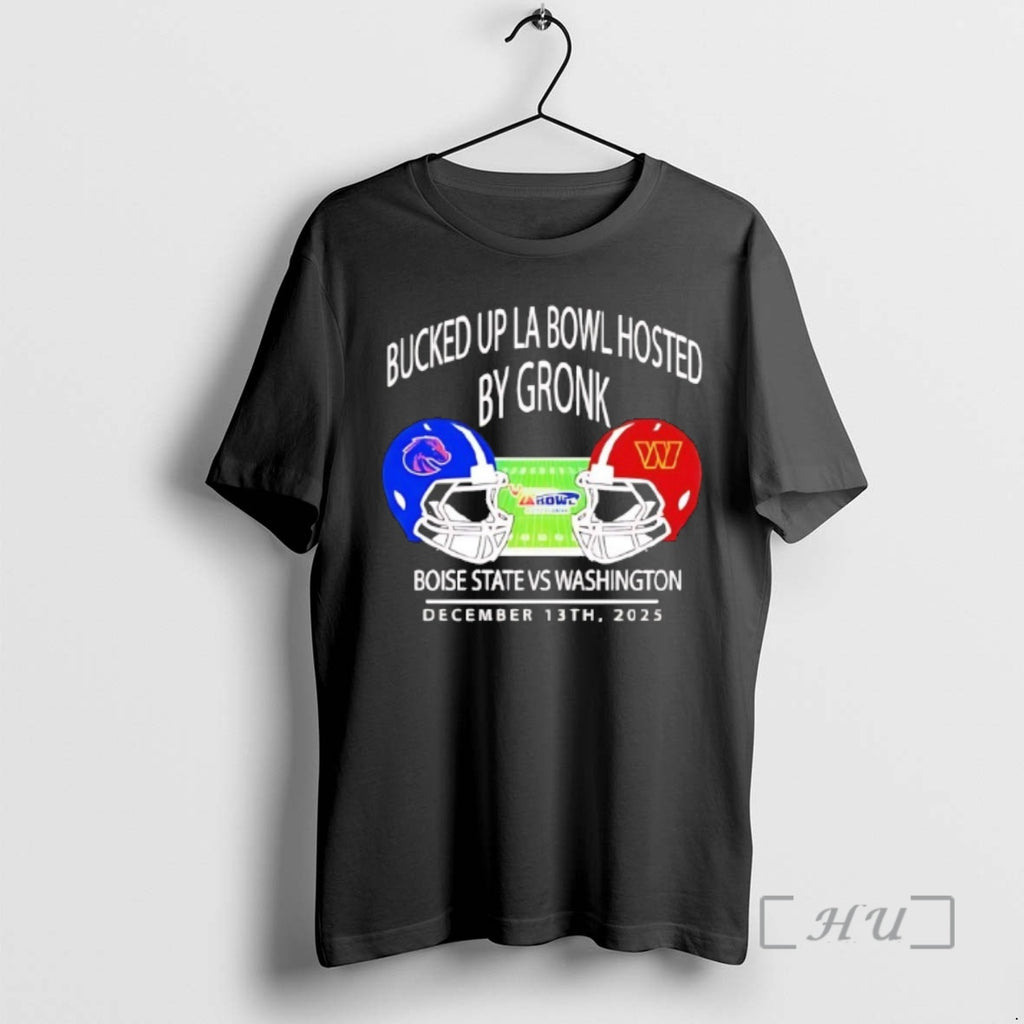 Officials Boise State Broncos Vs Washington Huskies 2025 Bucked Up La Bowl Helmets Premium