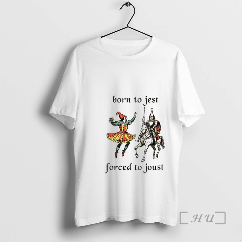 Officials Born To Jest Forced To Joust Graphic Meme Knight