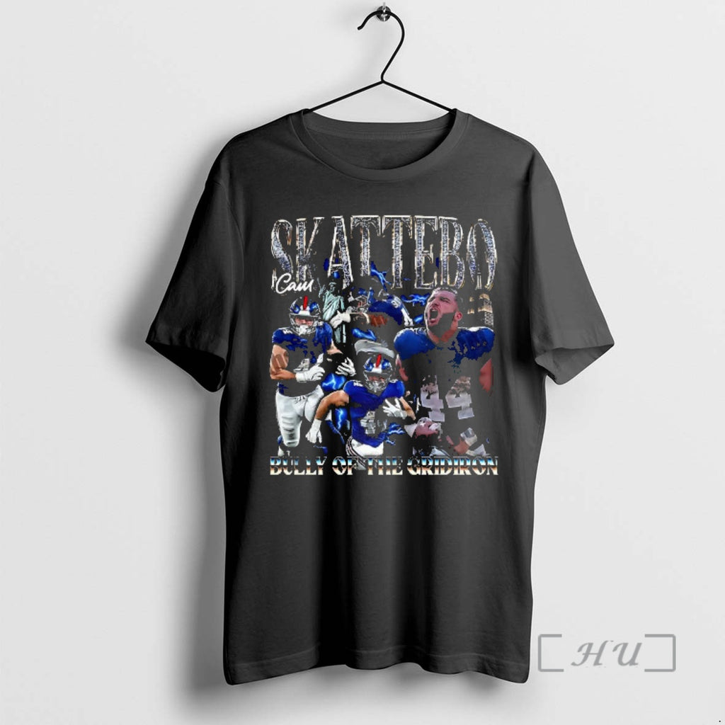 Officials Cam Skattebo New York Giants Football Gameday Bully Of The Gridiron Graphic Premium