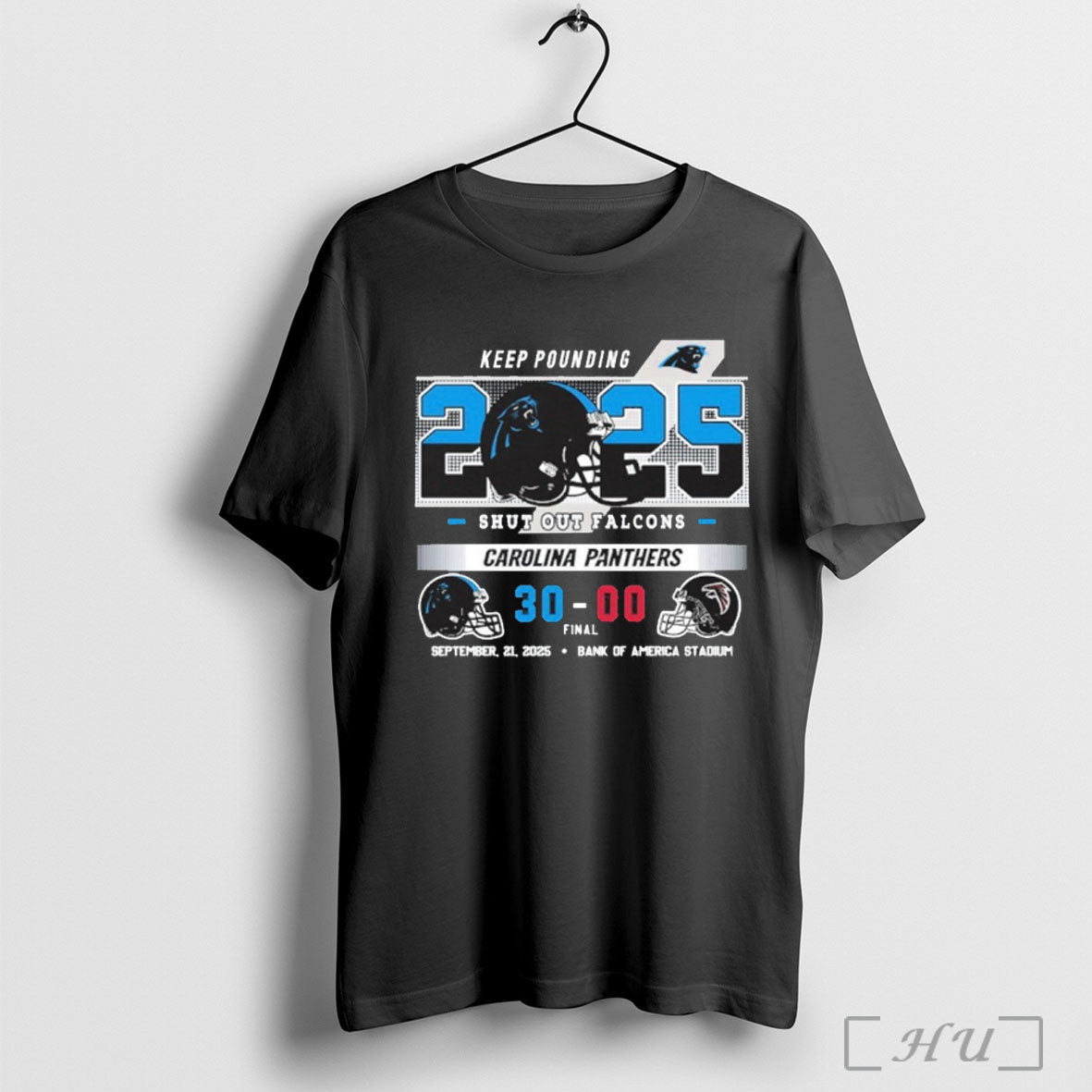 Officials Carolina Panthers Shut Out Atlanta Falcons 2025 Score T Shirt