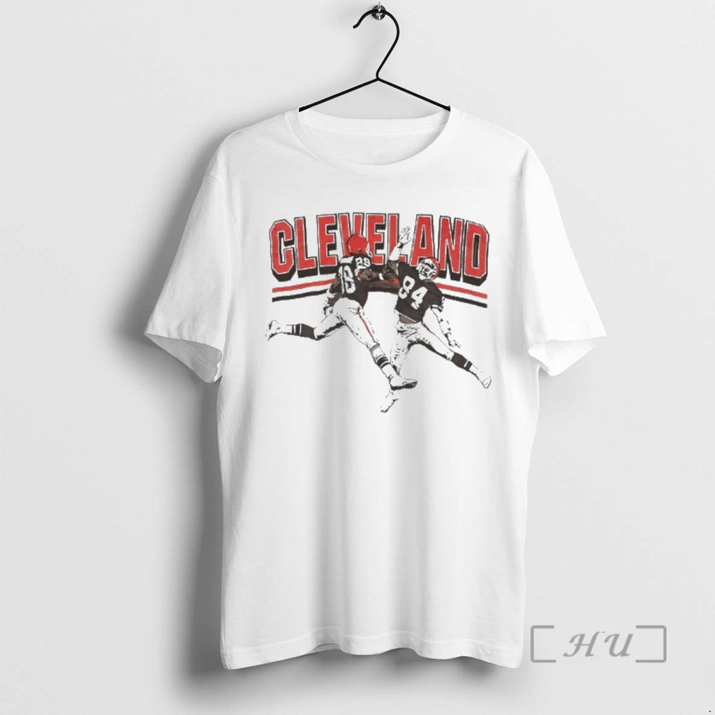 Officials Cleveland Browns Football Player High Five