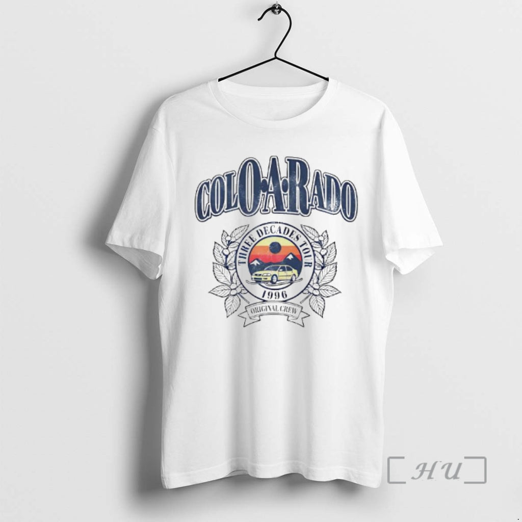 Officials Coloarado Three Decades Tour 1996 Crew Vintage Car