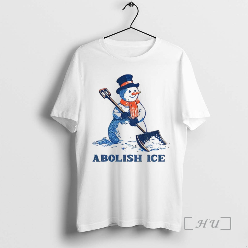 Officials Cute Snowman Abolish Ice Snow Christmas