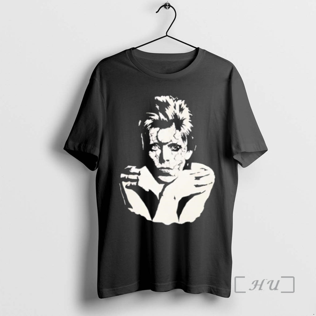 Officials David Bowie Portrait Classic Retro Black