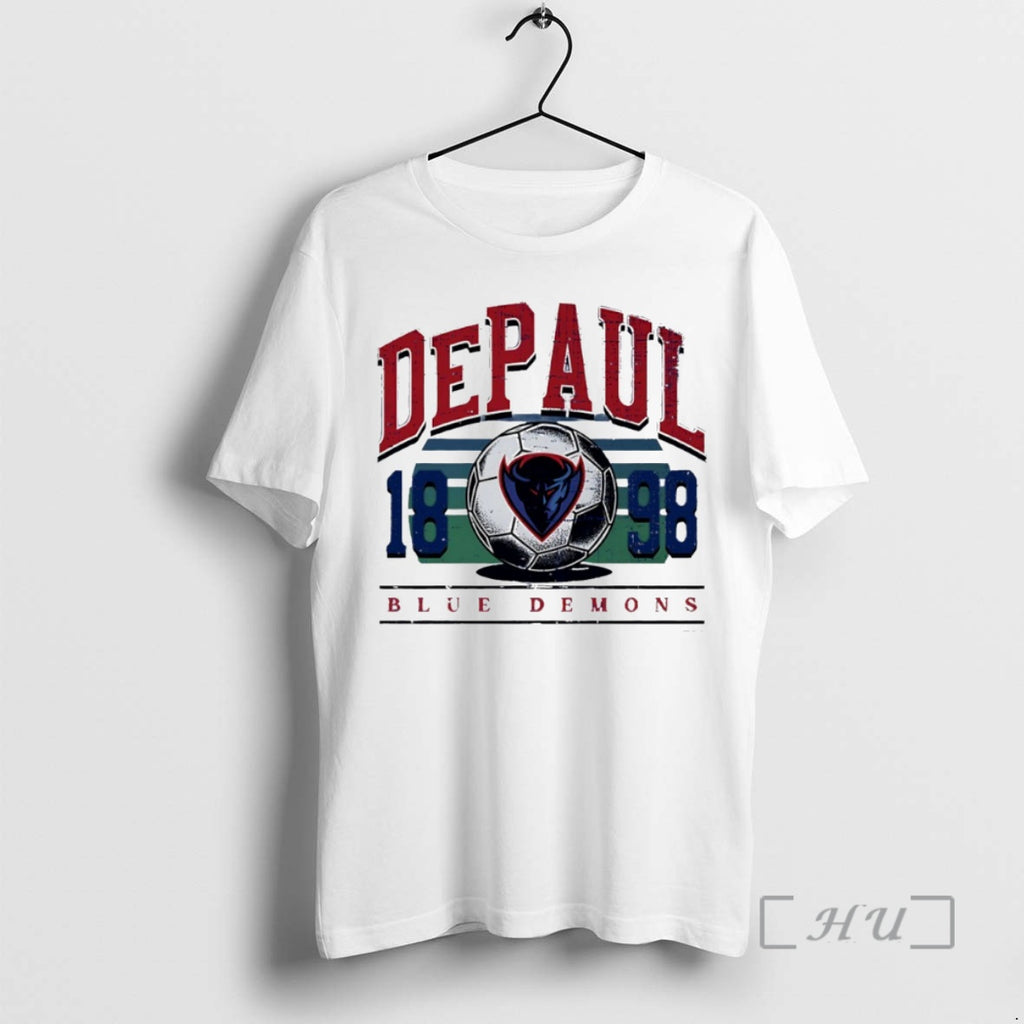 Officials Depaul Blue Demons University Soccer 1898 Circle