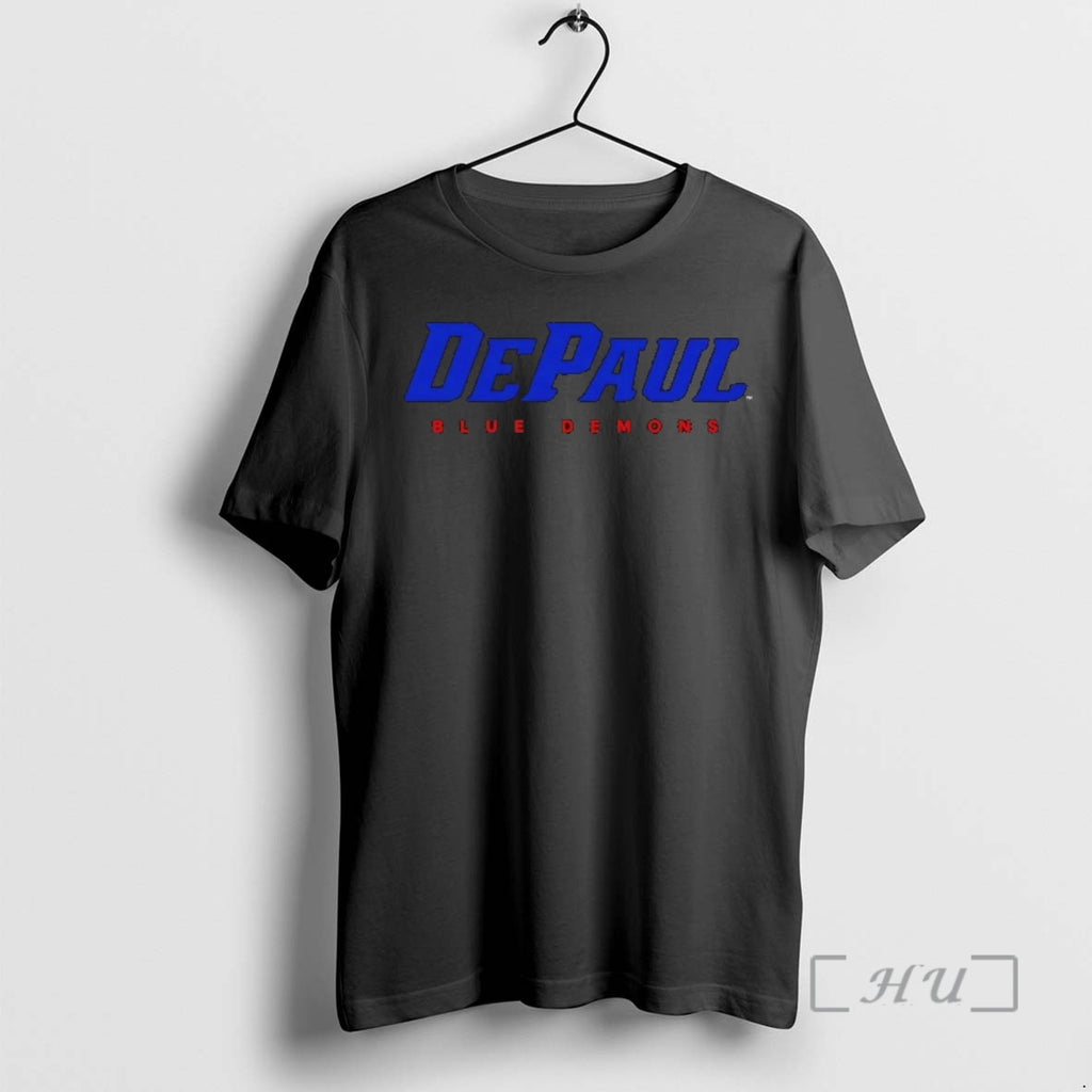Officials Depaul Blue Demons Wordmark