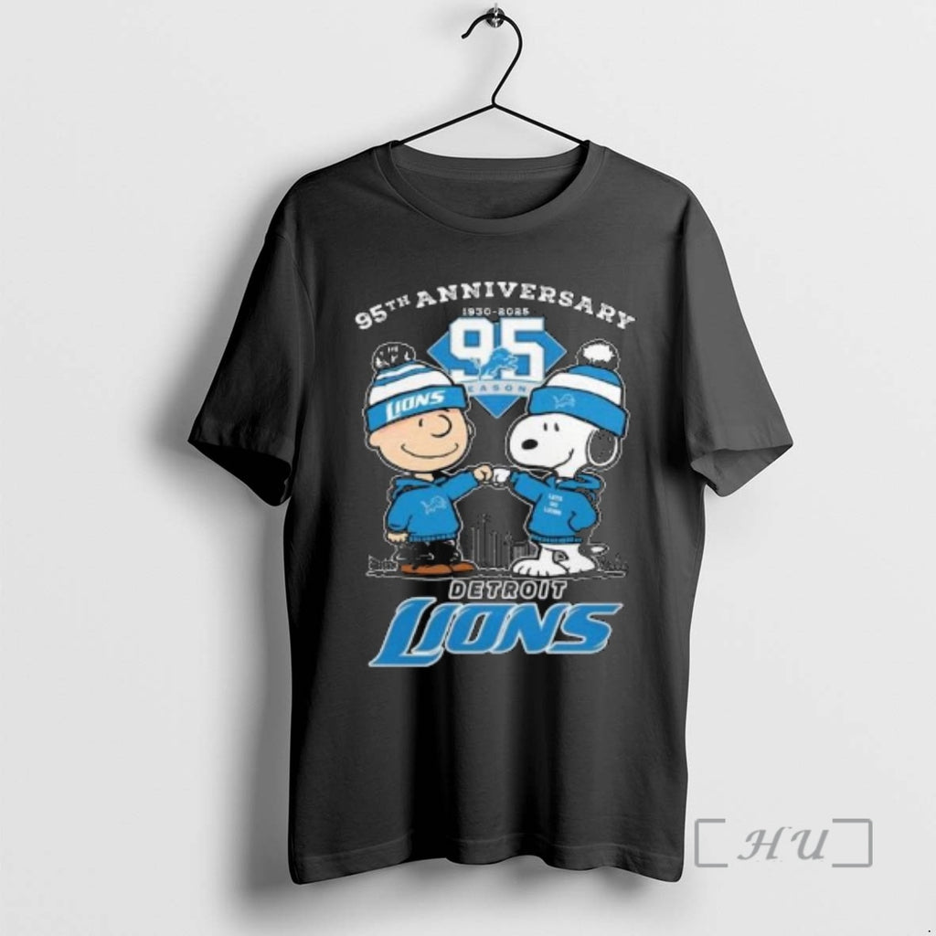 Officials Detroit Lions 95th Anniversary 2025 One Pride Circle Black