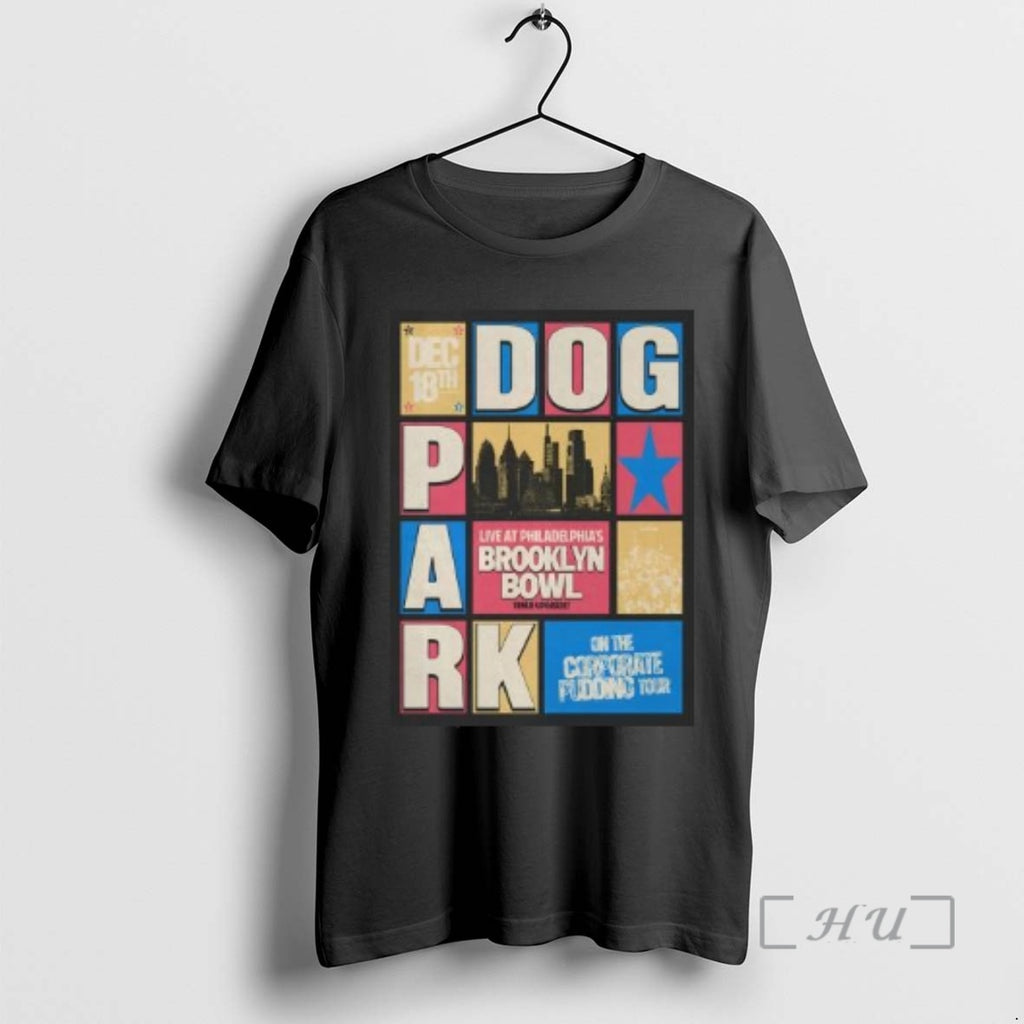 Officials Dogpark December 18 2025 The Foundry In Philadelphia Pa Circle Black Premium T Shirts
