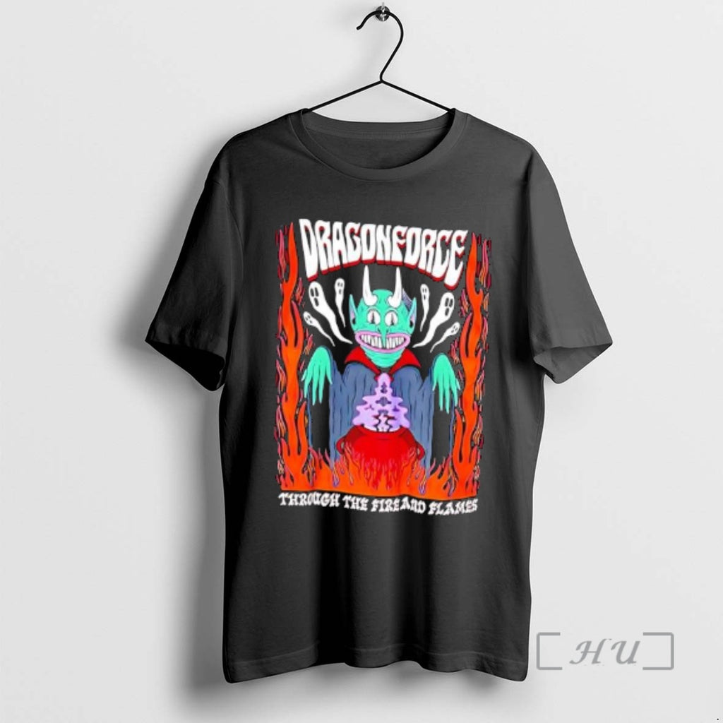 Officials Dragonforce Through The Fire And Flames Goblin Graphic