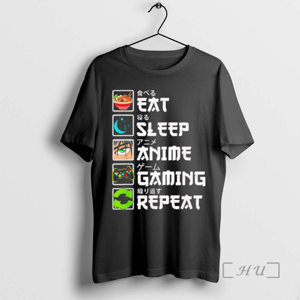 Officials Eat Sleep Anime Gaming Repeat Gamer