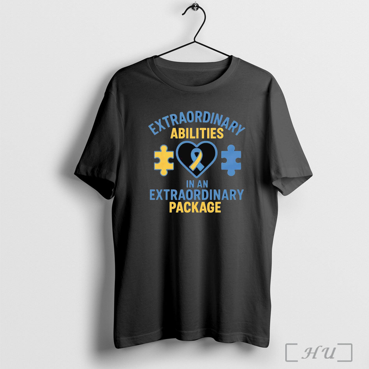 Officials Extraordinary Abilities In An Extraordinary Package Autism Awareness T Shirt