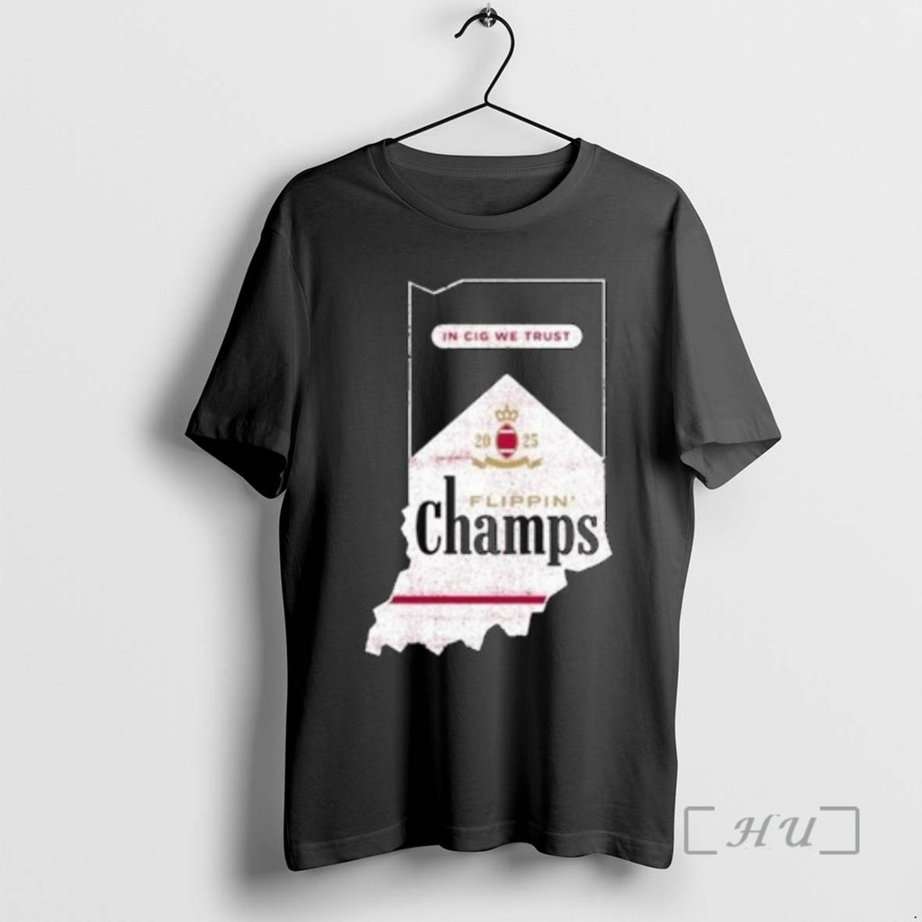Officials Flippin Champs Indiana College Football Fans Circle Black