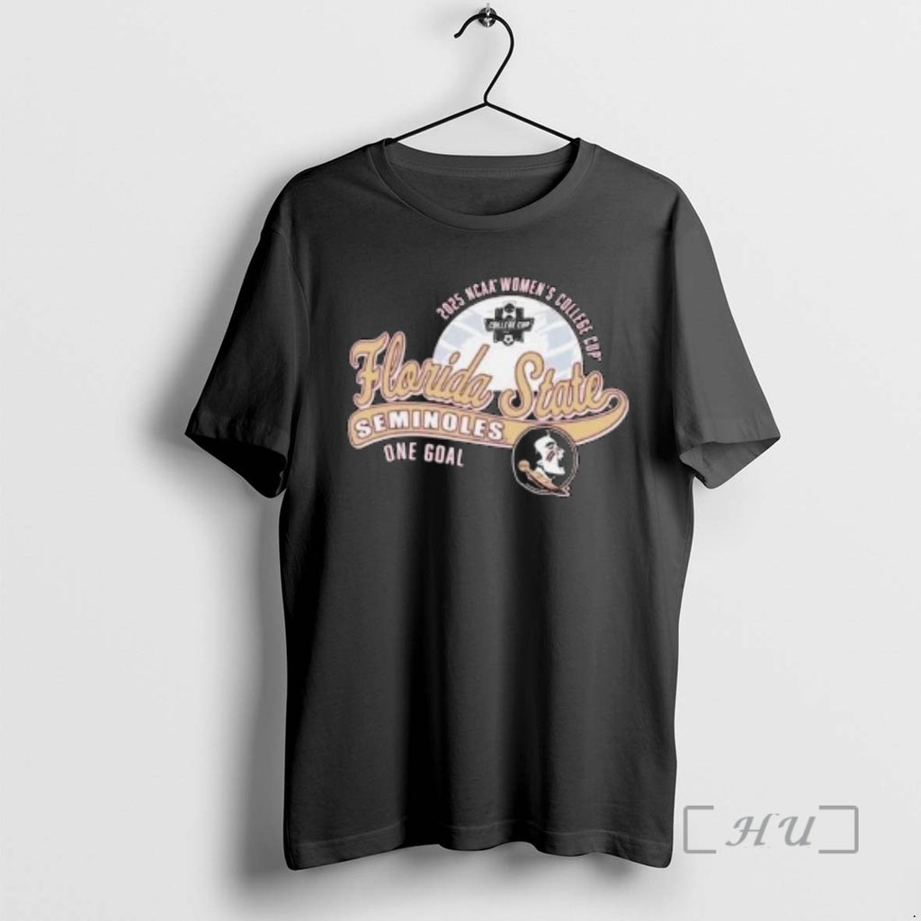 Officials Florida State Seminoles 2025 Ncaa Womens College Cup One Goal Circle Black Premium