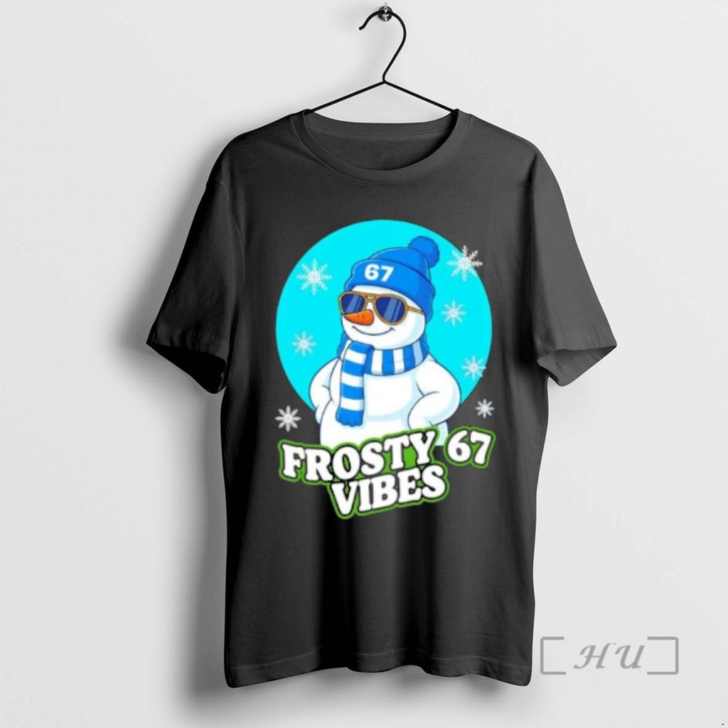 Officials Frosty Vibes 67 Snowman Six Seven Merry Christmas