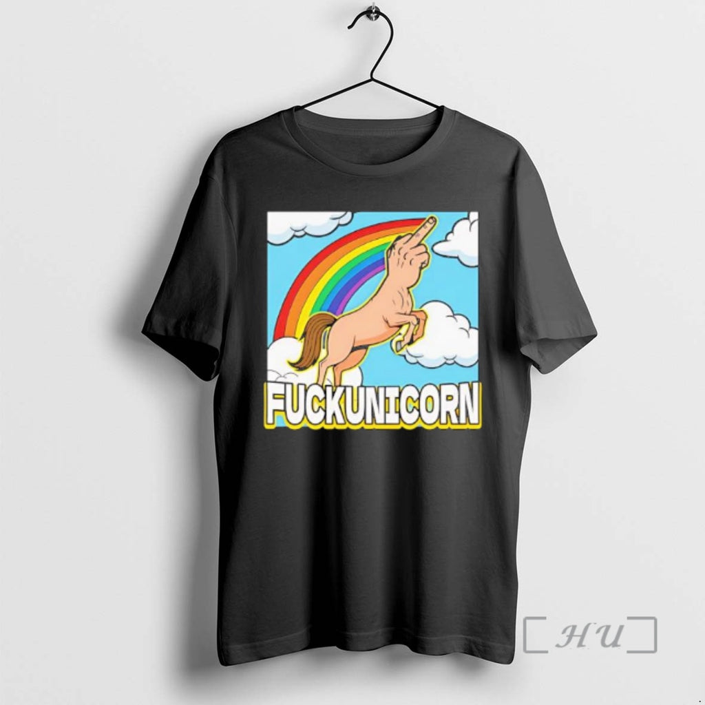 Officials Fuckunicorn Unicorn Rainbow Graphic