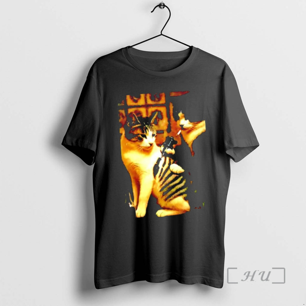 Officials Funny Cat Tattoo Together Meme Graphic