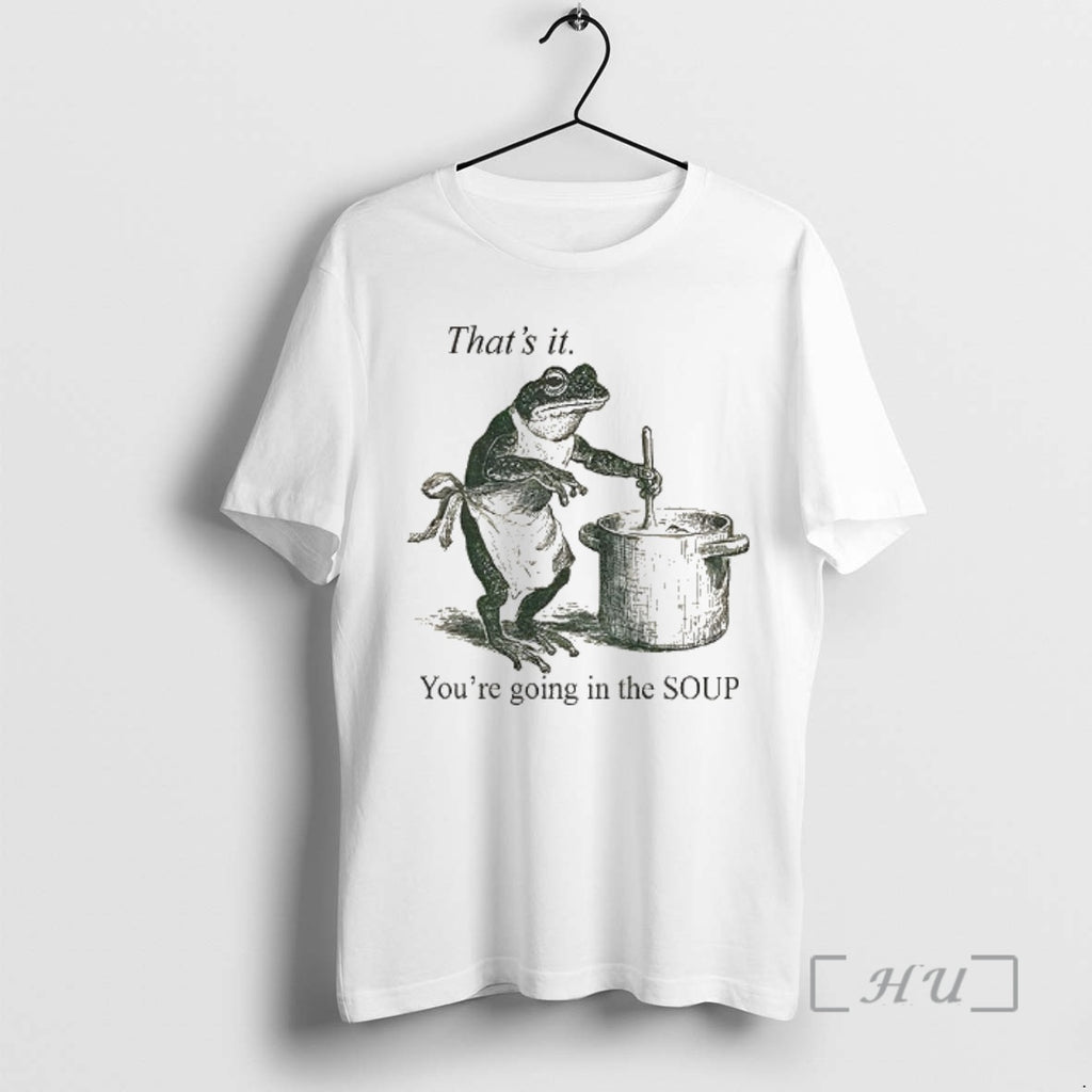 Officials Funny Frog Thats It Youre Going In The Soup