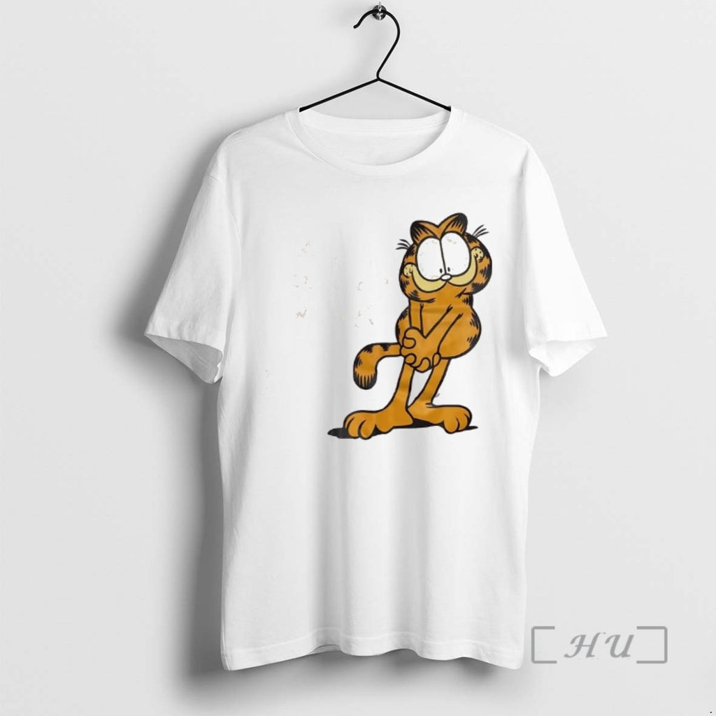 Officials Garf Cat Am I Cute Or What Graphic