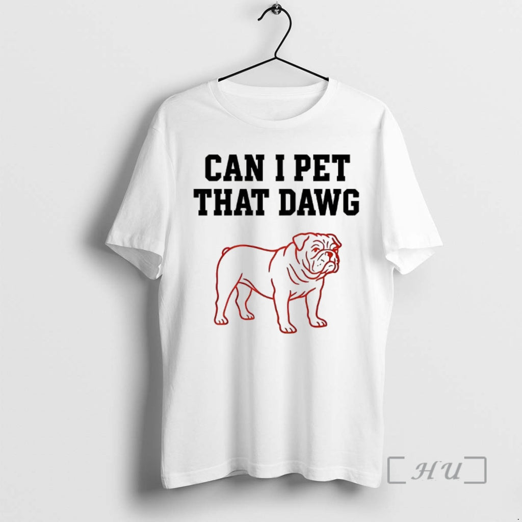 Officials Georgia Bulldog Football Can I Pet That Dawg Sketch