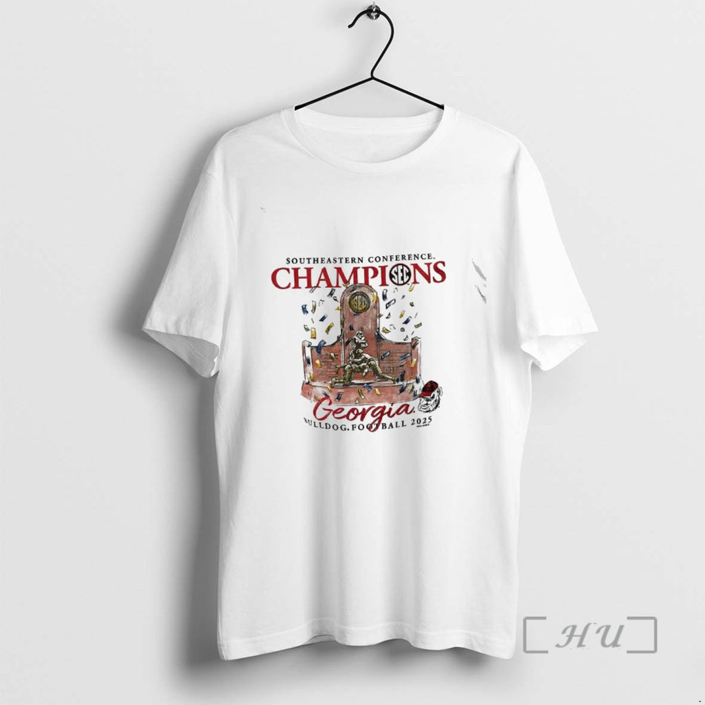 Officials Georgia Bulldogs 2025 Sec Champions Trophy Southeastern Conference