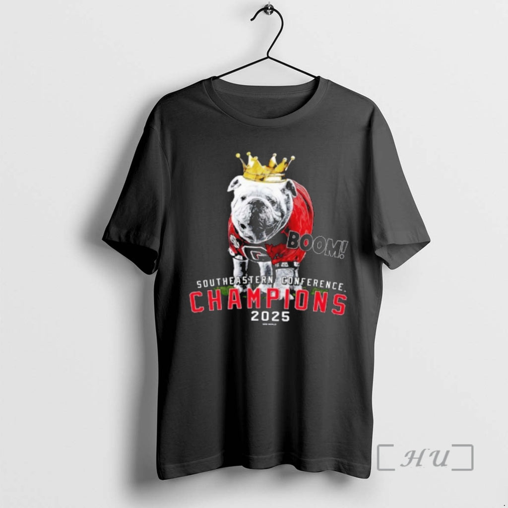 Officials Georgia Bulldogs 2025 Sec Southeastern Conference Champions Mascot