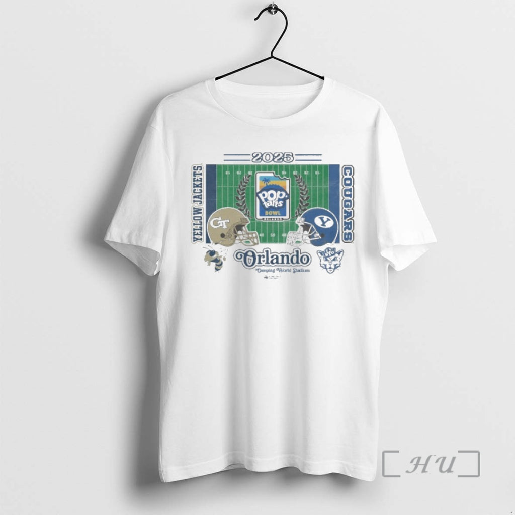 Officials Georgia Tech Yellow Jackets Vs Byu Cougars 2025 Pop Tarts Bowl Camping World Stadium