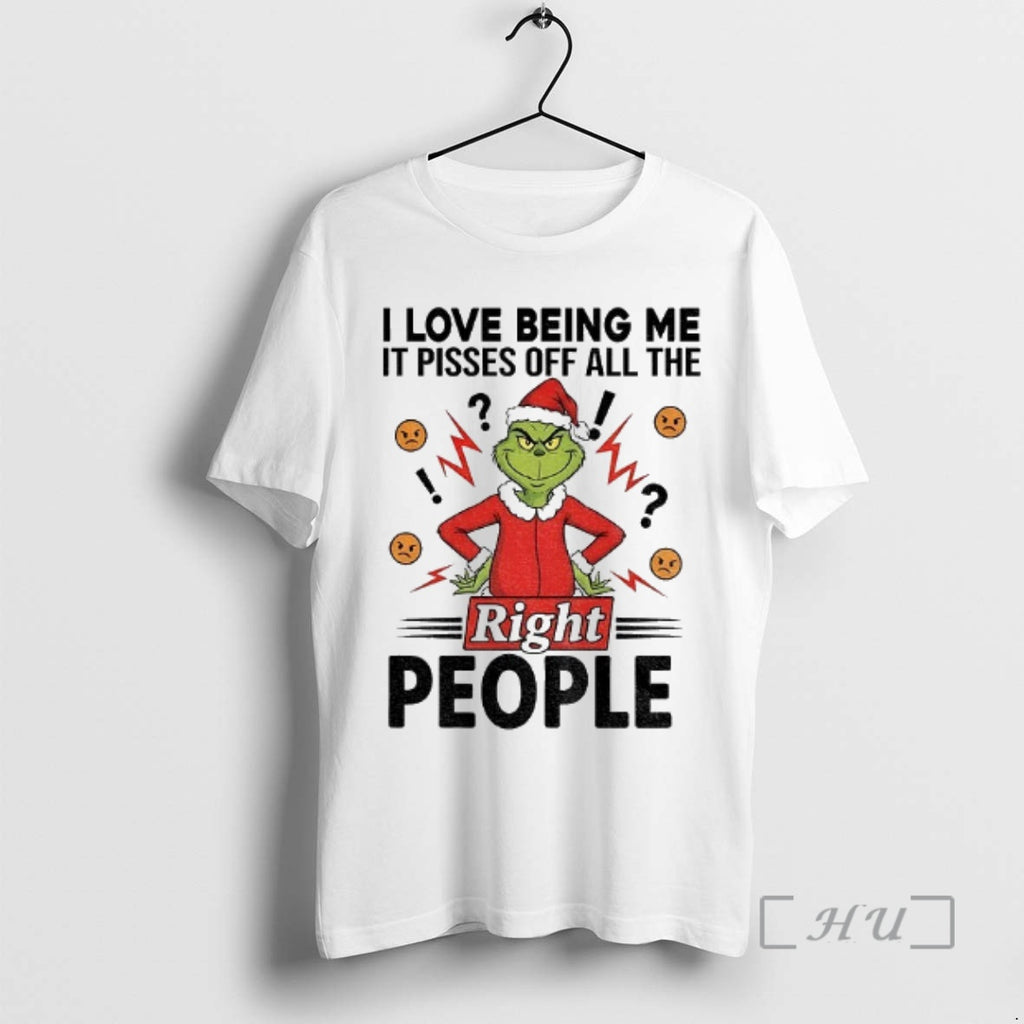 Officials Grinch I Love Being Me It Pisses Off All The Right People Merry Christmas