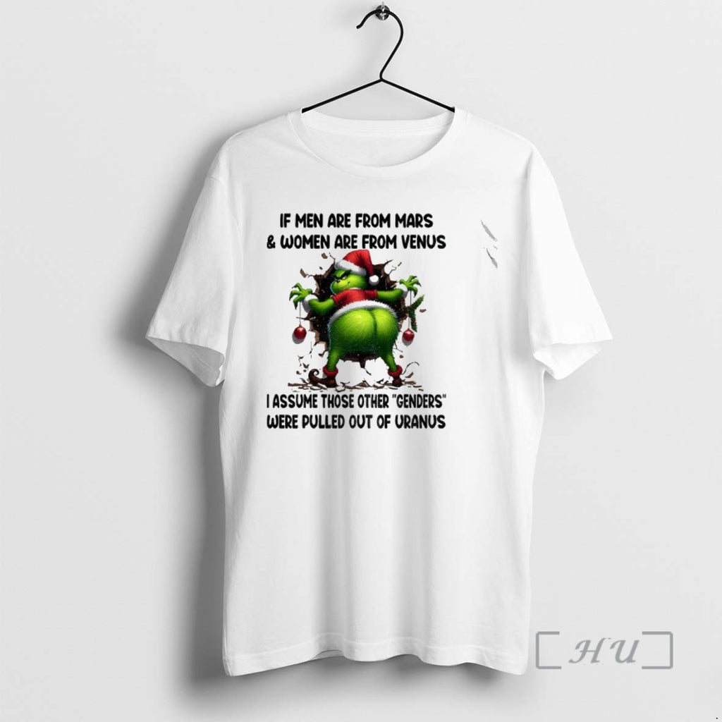 Officials Grinch If Men Are From Mars Women Are From Venus I Assume Those Other