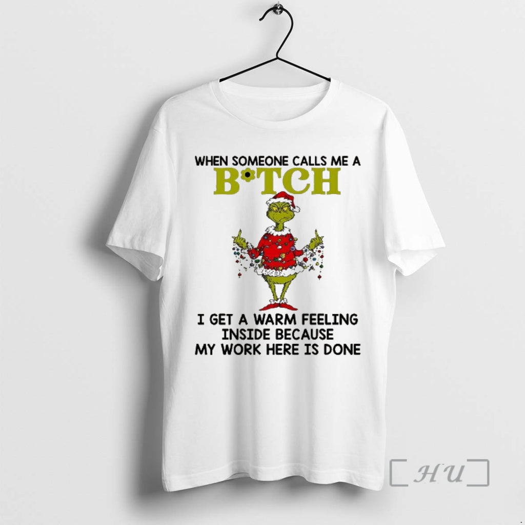 Officials Grinch Middle Finger When Someone Calls Me A Bitch