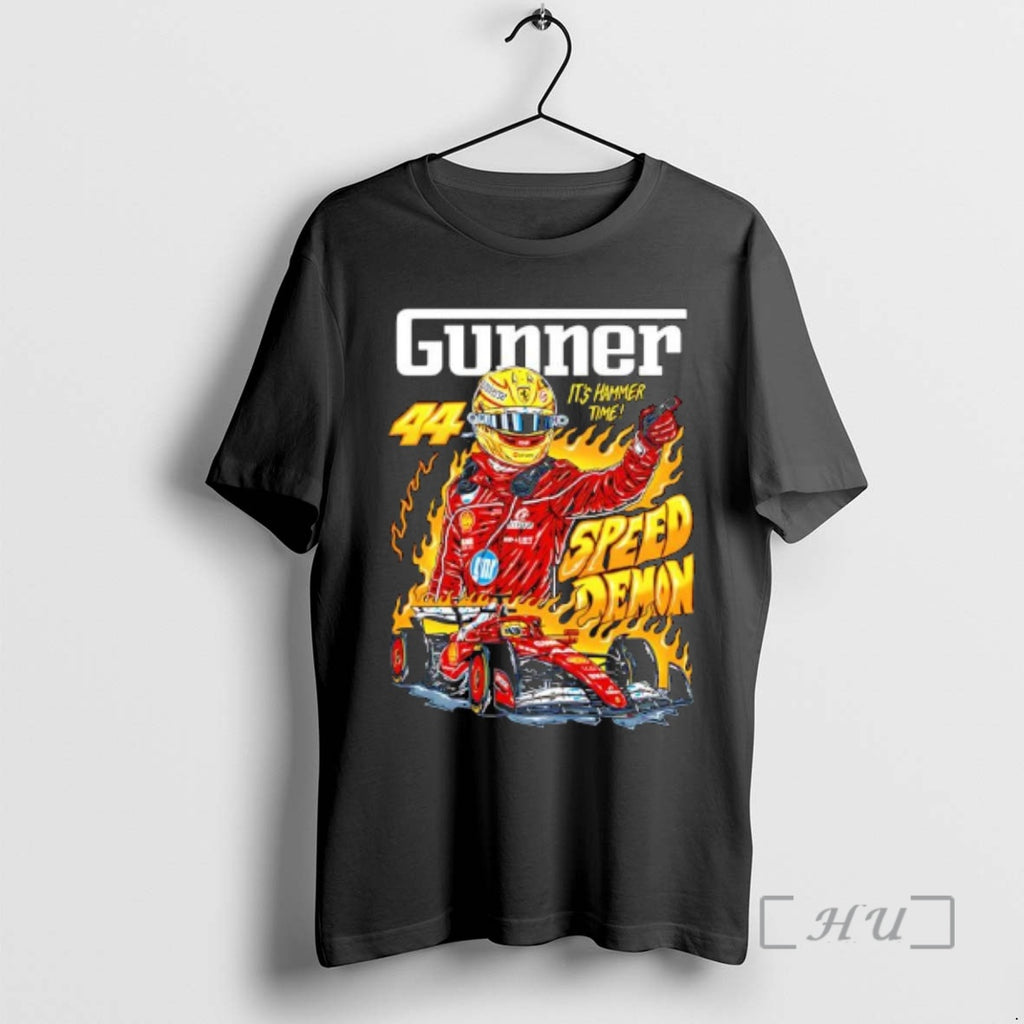 Officials Gunner Speed Demon 44 Lewis Hamilton Its Hammer Time
