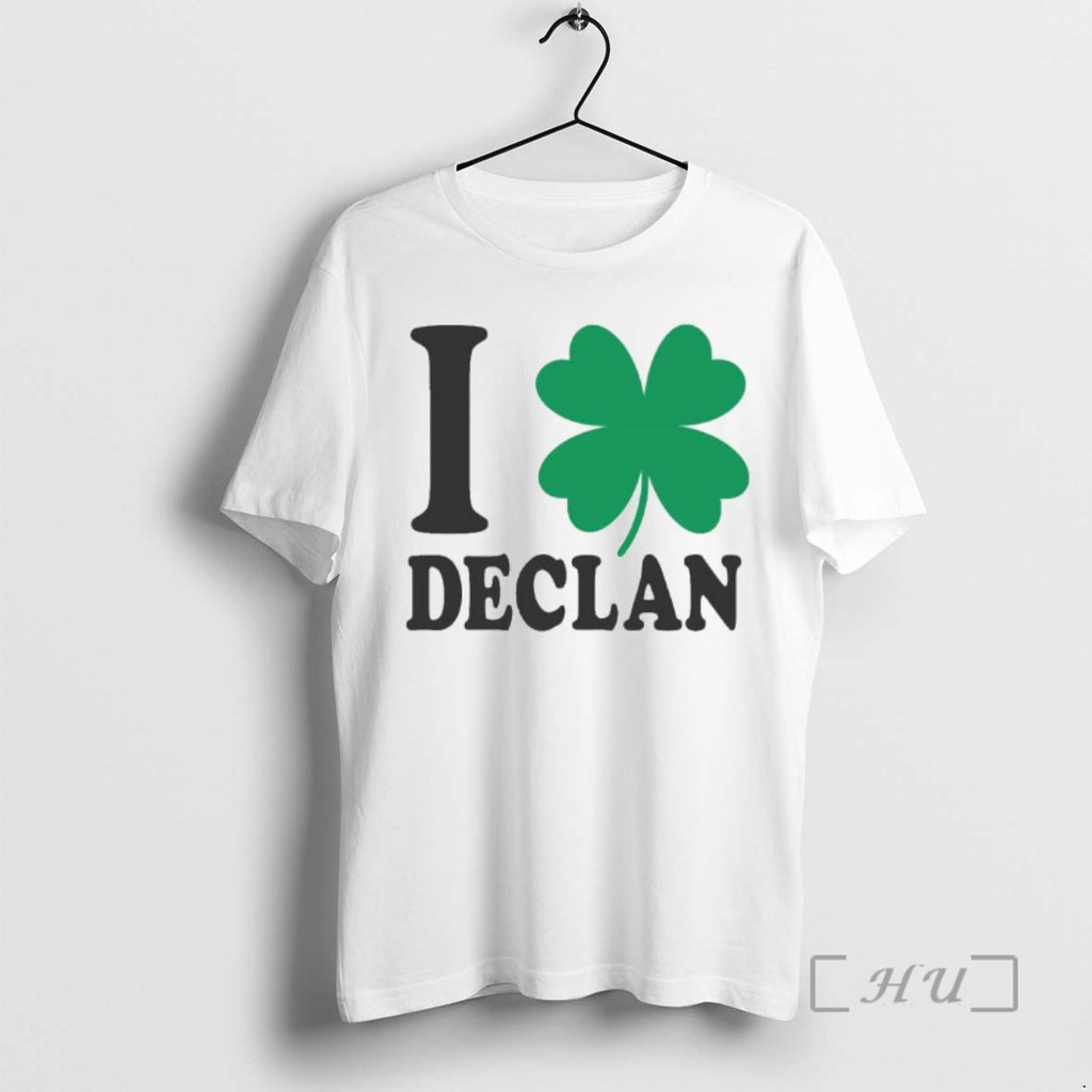 Officials I Love Declan Shamrock Ornaments