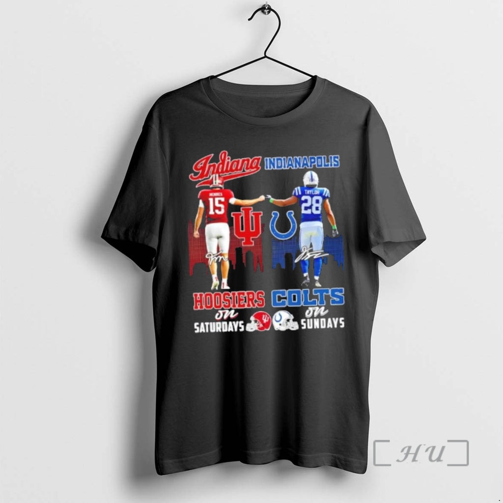 Officials Indiana City Sports Mendoza Hoosiers On Saturdays X Taylor Colts On Sundays Skyline Premium