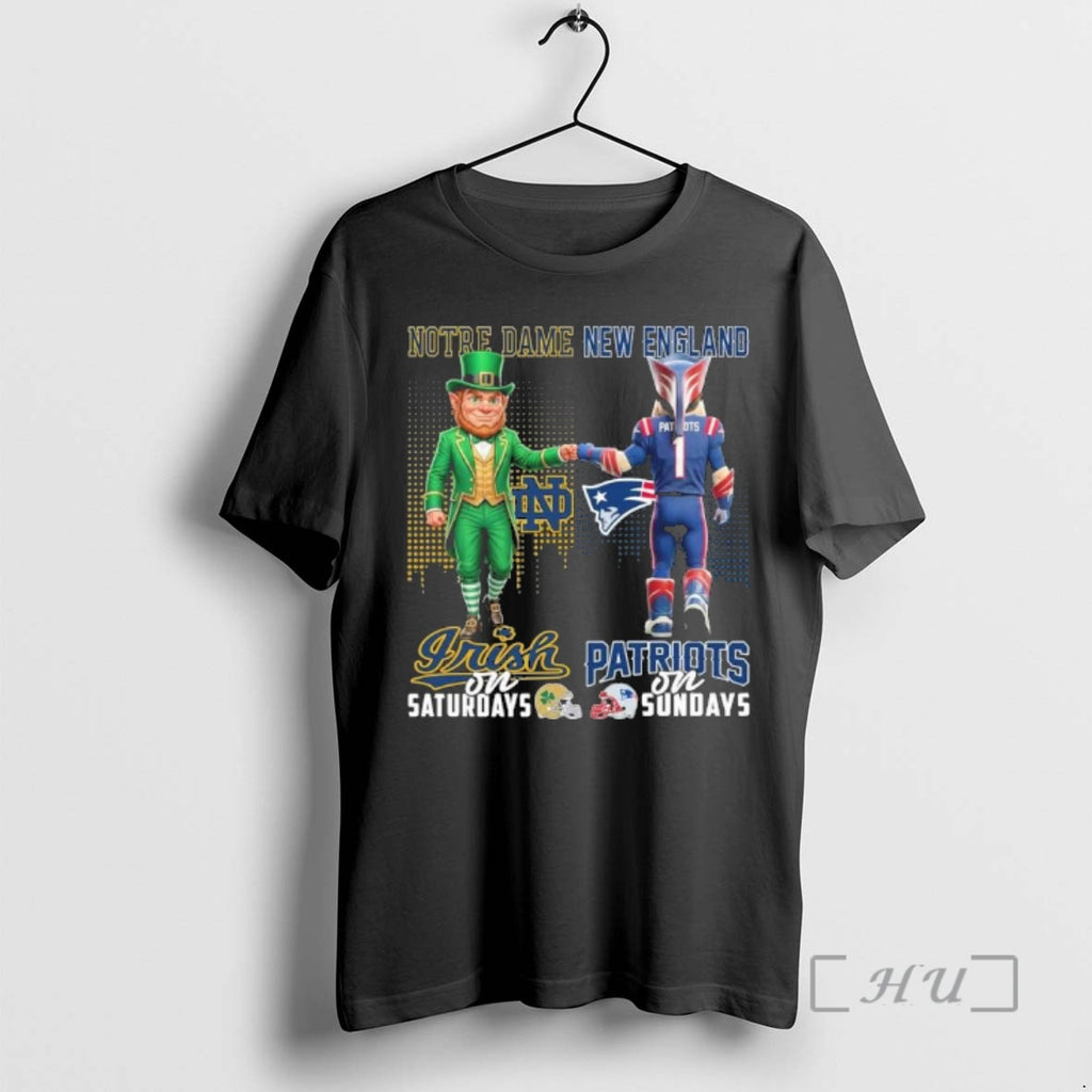 Officials Irish Vs Patriots Mascot On Saturdays And On Sundays