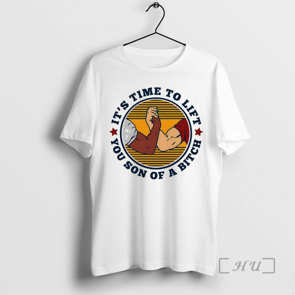 Officials Its Time To Lift You Son Of A Bitch Arm Wrestling Logo Premium