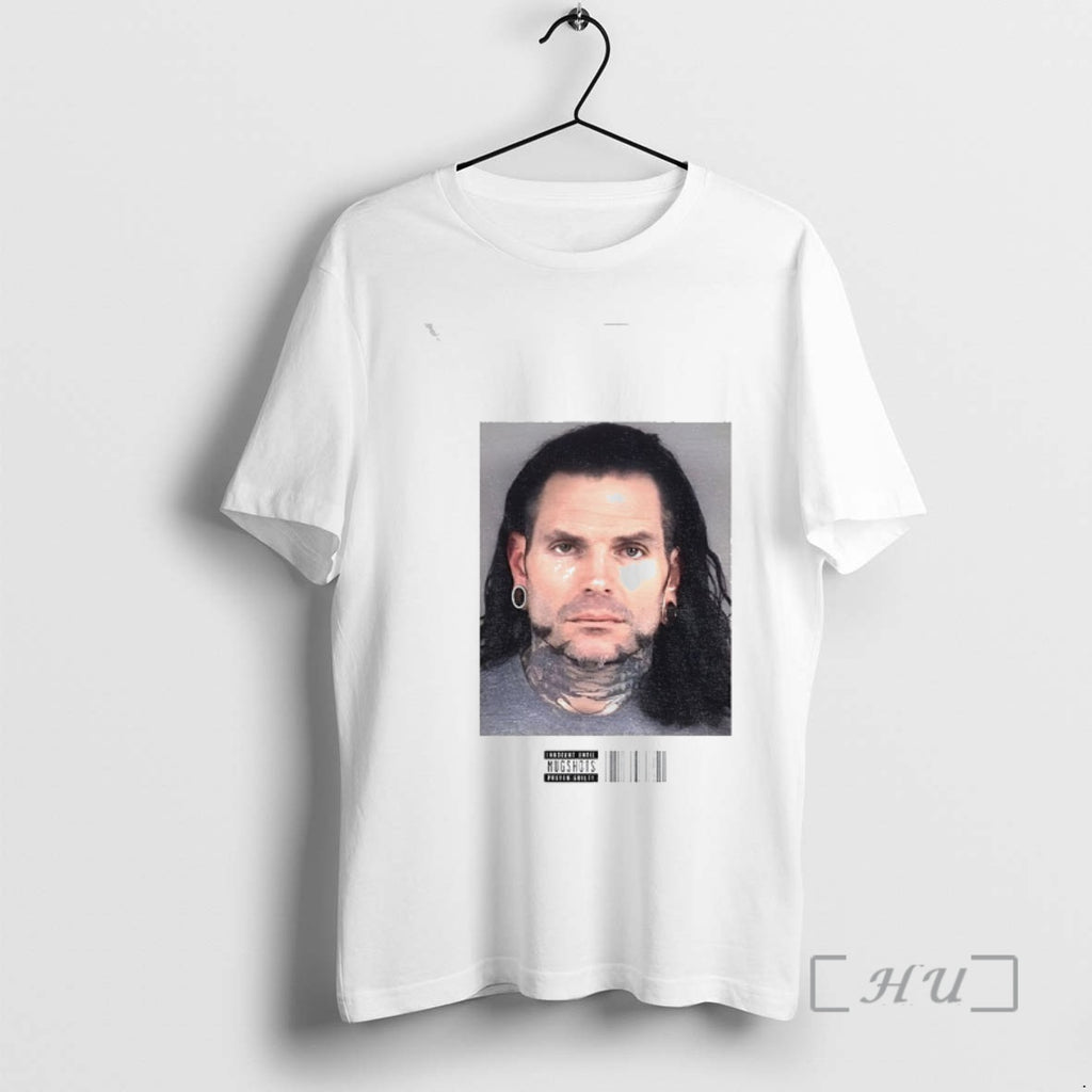 Officials Jeff Hardy Mugshot Y2k Wrestling Graphic