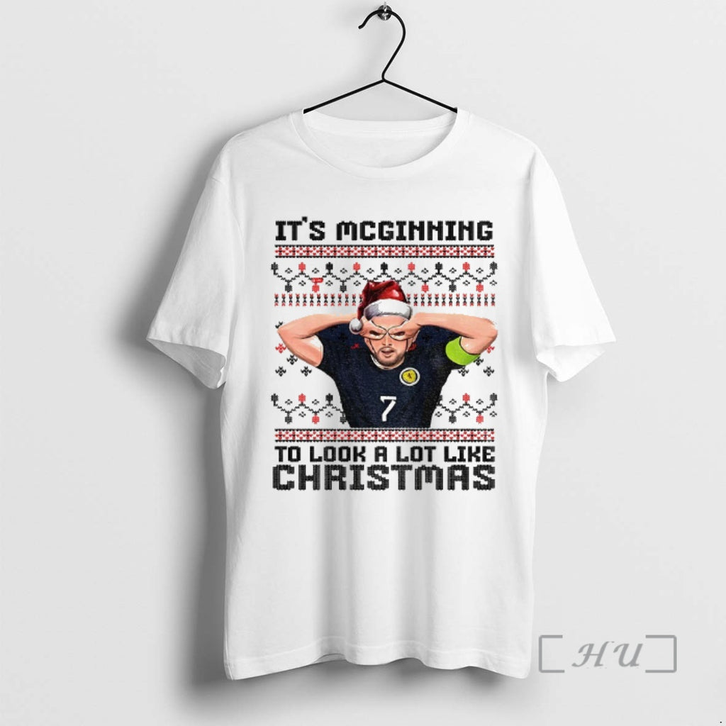 Officials John Mcginn Santa Hat Its Mcginning To Look A Lot Like Christmas Premium