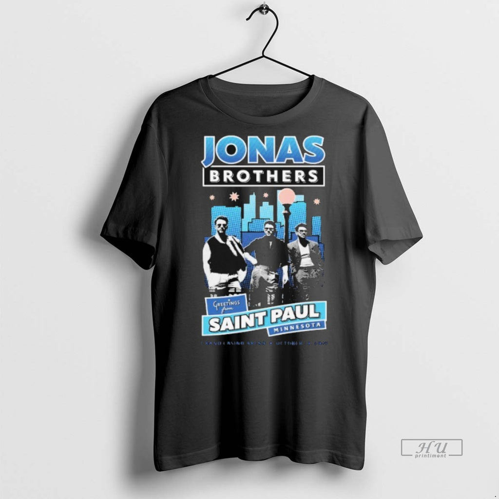 Officials Jonas Brothers Oct 10 2025 Saint Paul Mn Tee Shirt Sweater