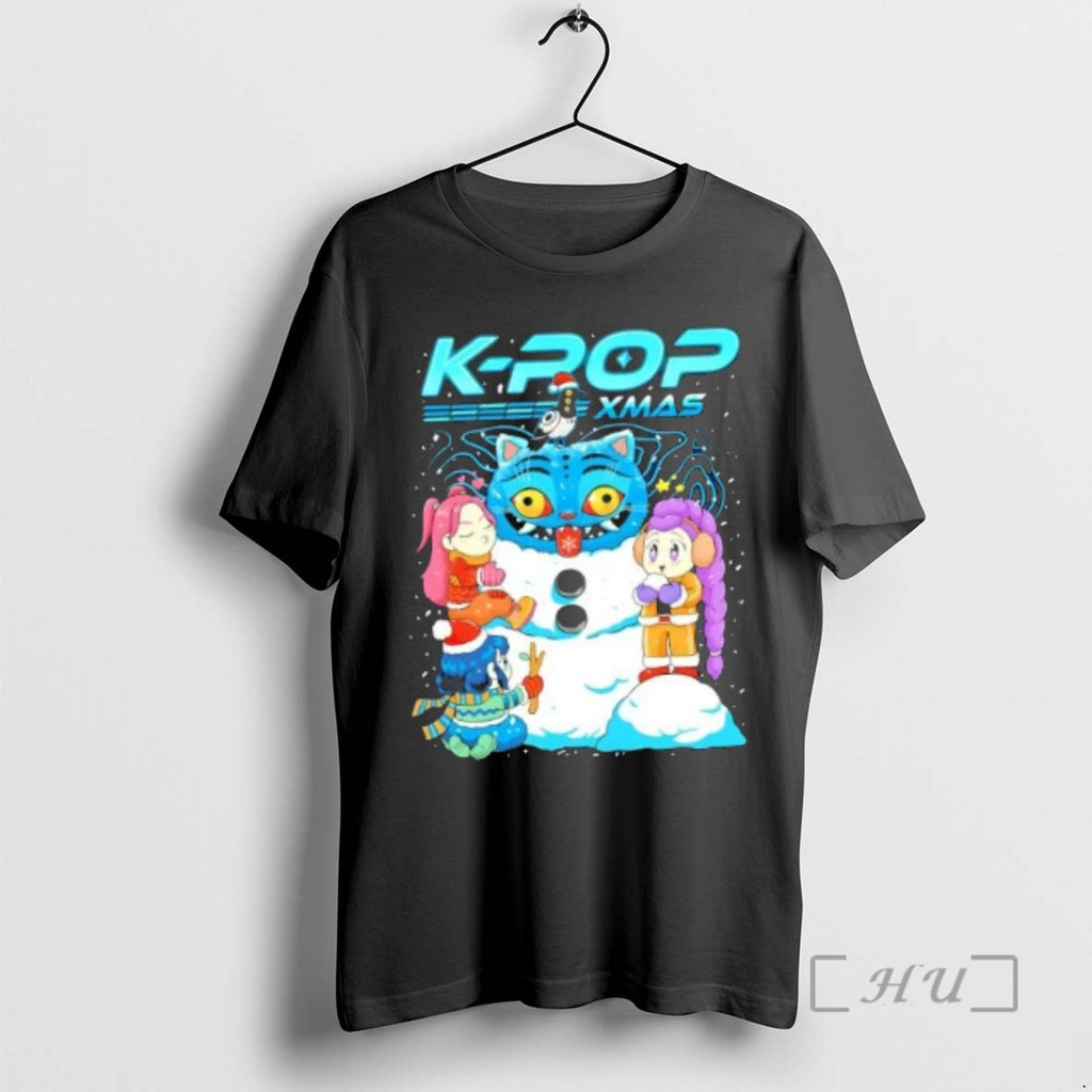 Officials K Pop Xmas Anime Graphic