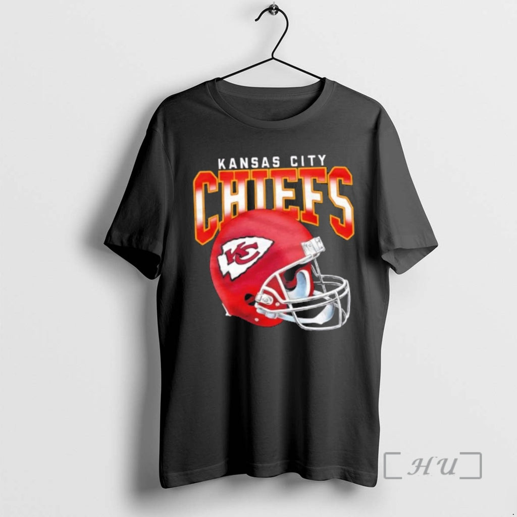 Officials Kansas City Chiefs Gradient Football Helmet