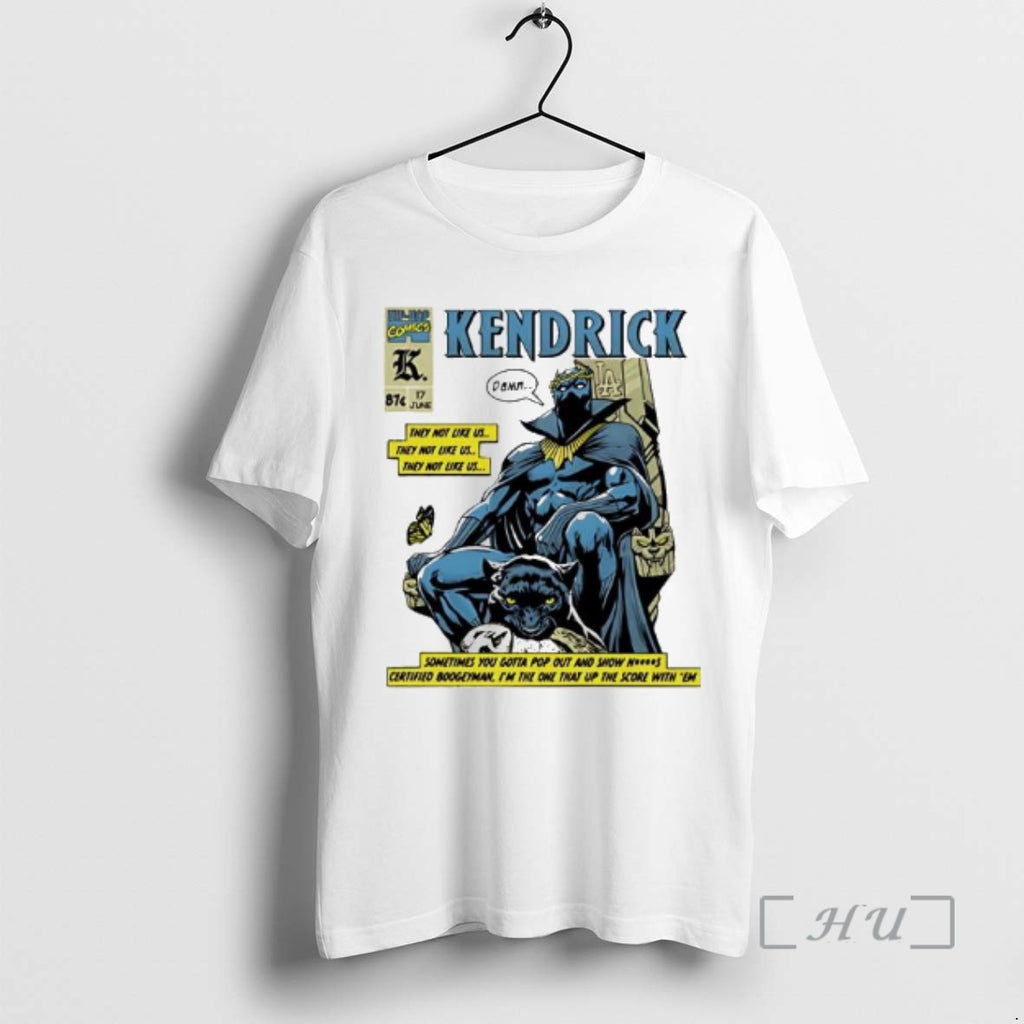 Officials Kendrick Lamar Black Panther They Not Like Us Graphic