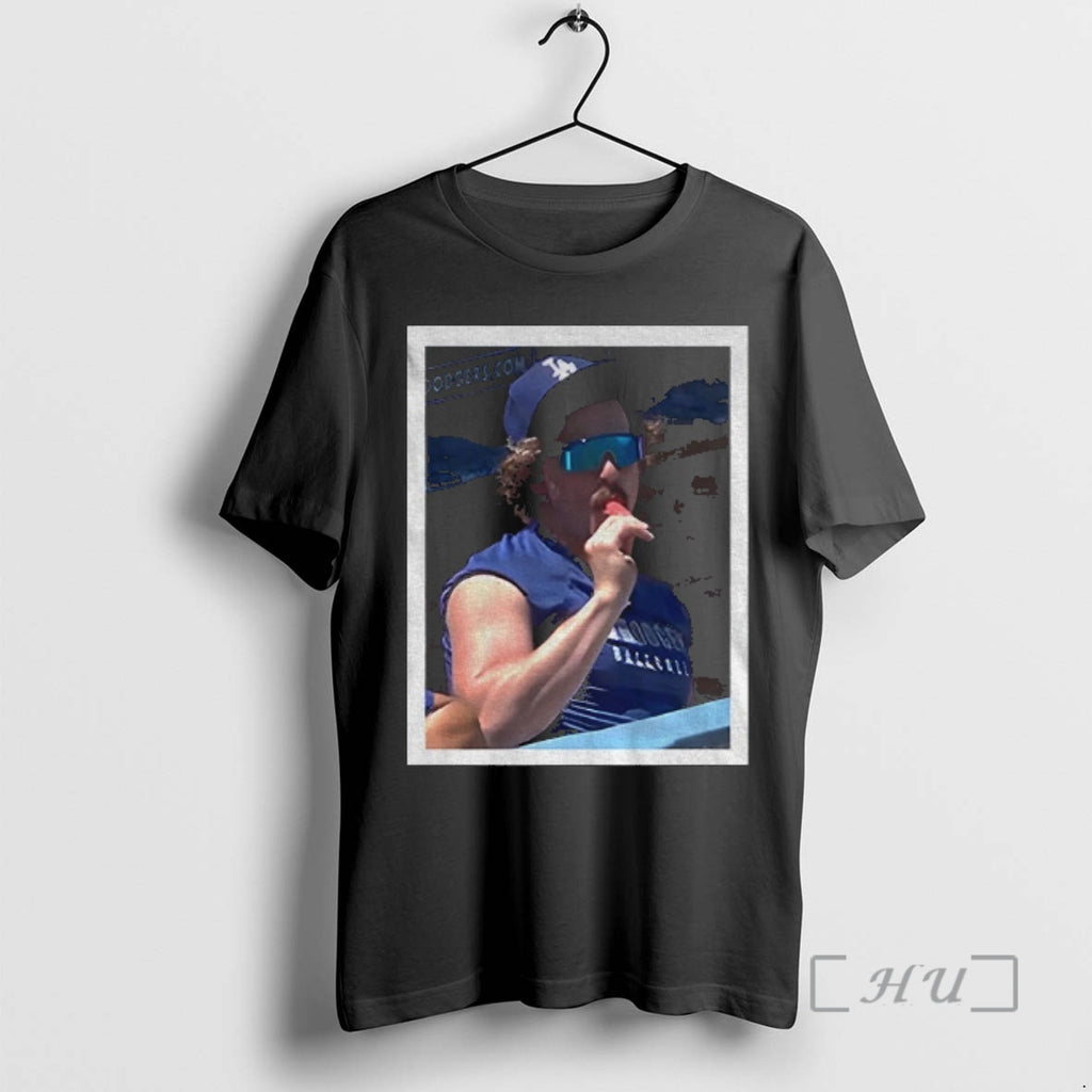 Officials Kike Hernandez Popsicle Los Angeles Dodgers Mlb Baseball World Series Champions Premium T Shirts