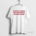 Officials Kitten Needs Billionaires To Not Exist Circle