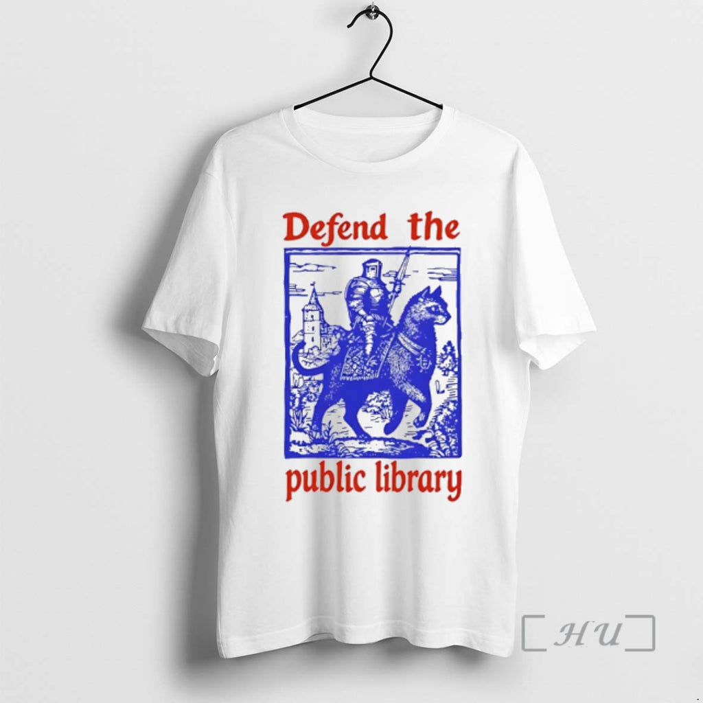 Officials Knight Cat Defend The Public Library