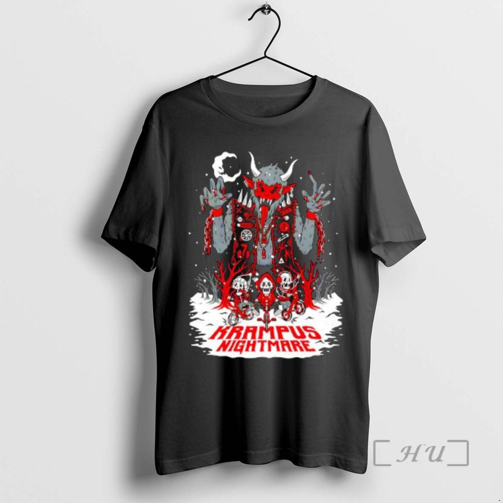 Officials Krampus Nightmare Skeletons Graphic